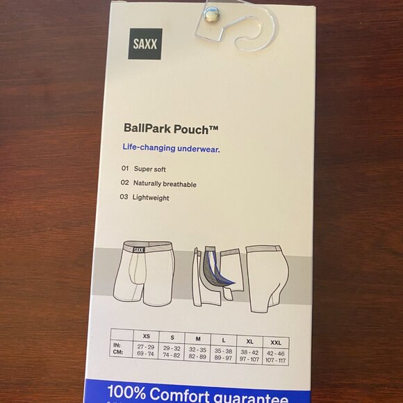 SAXX ULTRA Christmas Boxer Briefs with Fly “Snow Days" - Picture 4 of 4